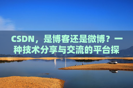 CSDN,是博客还是微博?一种技术分享与交流的平台探讨